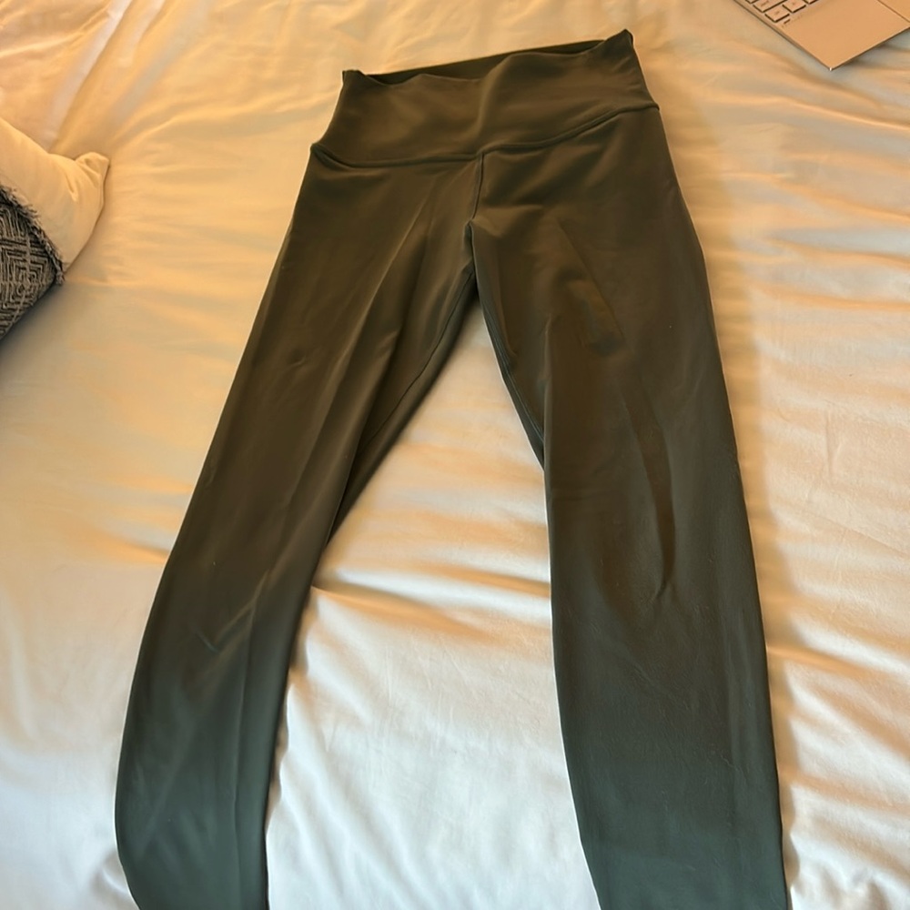 Alo high waist forest green leggings